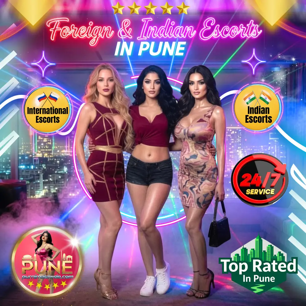 Pune Indian and Foreign Call Girls Real Photos & 4K Videos - Independent Escorts in Pune