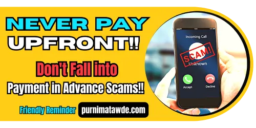 Warning: Avoid Advance Payment Scams - Never Pay Upfront for Pune Escort Services